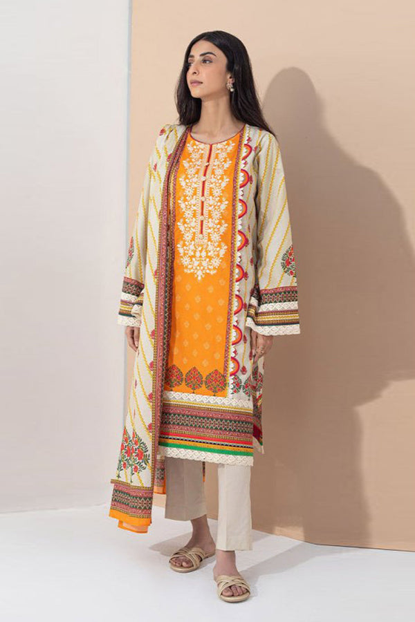 Zellbury Unstitched Printed & Emb Lawn Vol-04 Collection'2023-WU-425