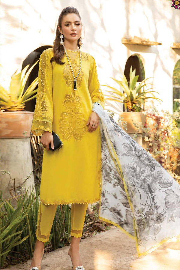 Maria B M Print Unstitched 3 Piece Spring Summer Vol-17 Collection'2023-MPT-04-A