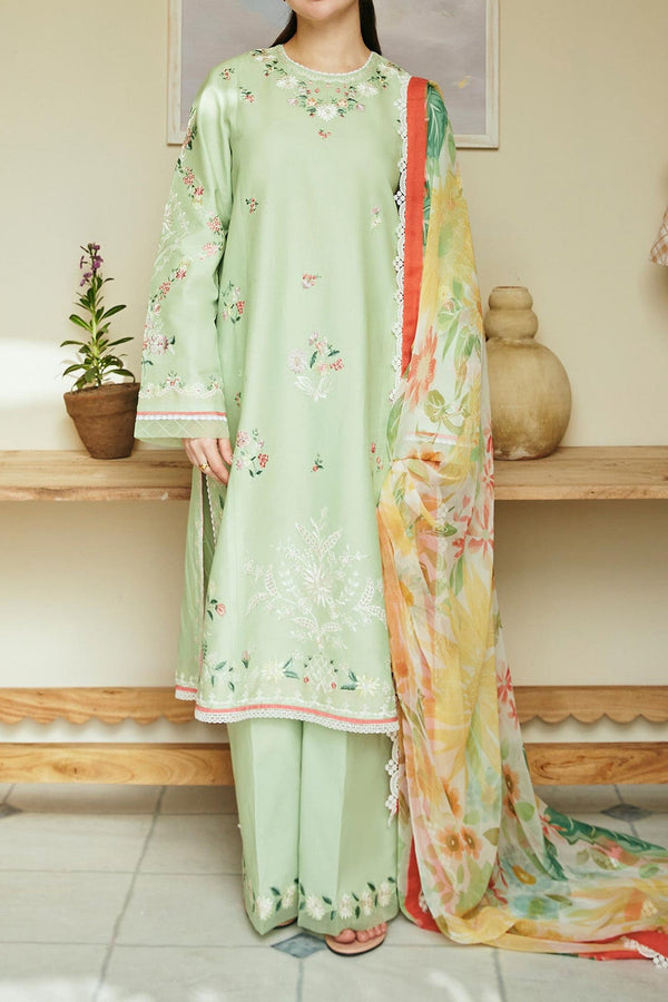 Coco by Zara Shahjahan Unstitched 3 Piece Lawn Collection'2024-04-A-Mahay