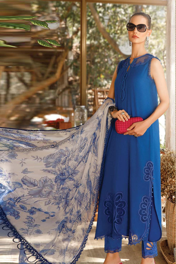 Maria B M Print Unstitched 3 Piece Spring Summer Vol-17 Collection'2023-MPT-04-B