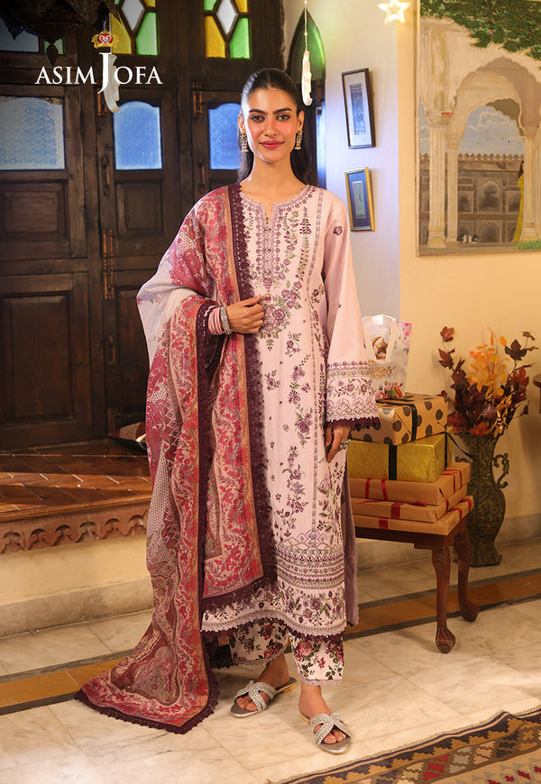 Rhapsody By Asim Jofa Unstitched 3 Piece Summer Collection'2025 Ajubu-05