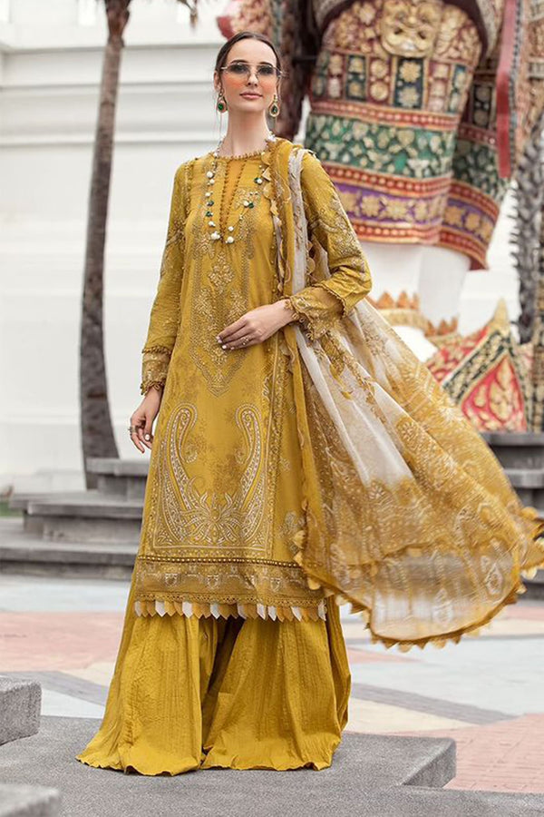Maria B M Prints Unstitched 3 Piece Lawn Eid Collection'2023-MPT-1805-A