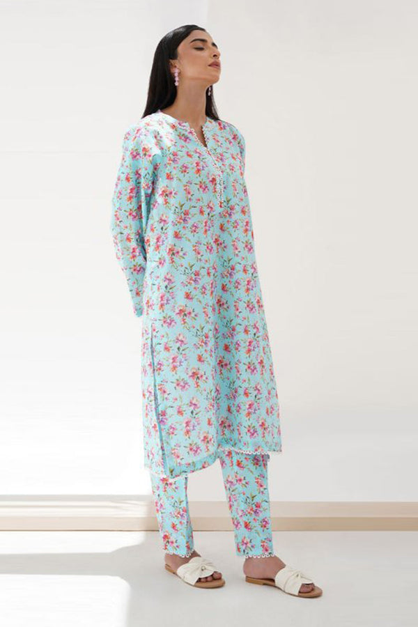 Zellbury Unstitched Printed & Emb Lawn Vol-04 Collection'2023-WU-507