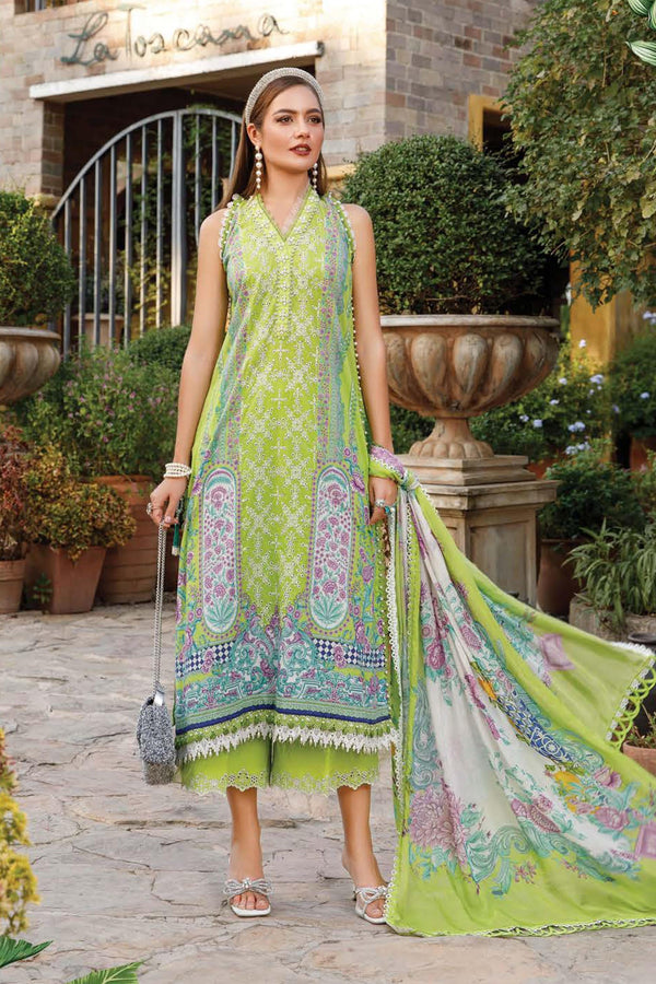 Maria B M Print Unstitched 3 Piece Spring Summer Vol-17 Collection'2023-MPT-05-A
