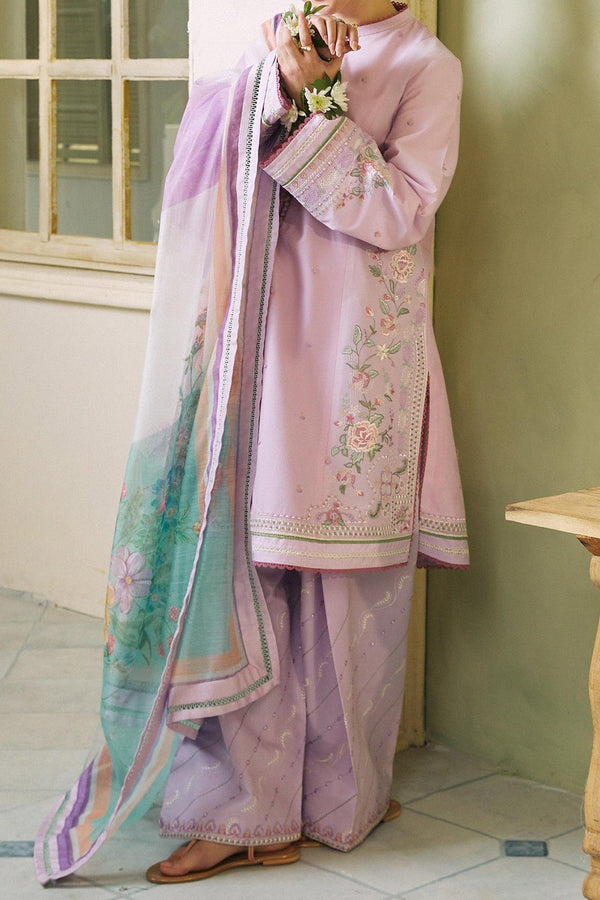 Coco by Zara Shahjahan Unstitched 3 Piece Lawn Collection'2024-05-A-Layla