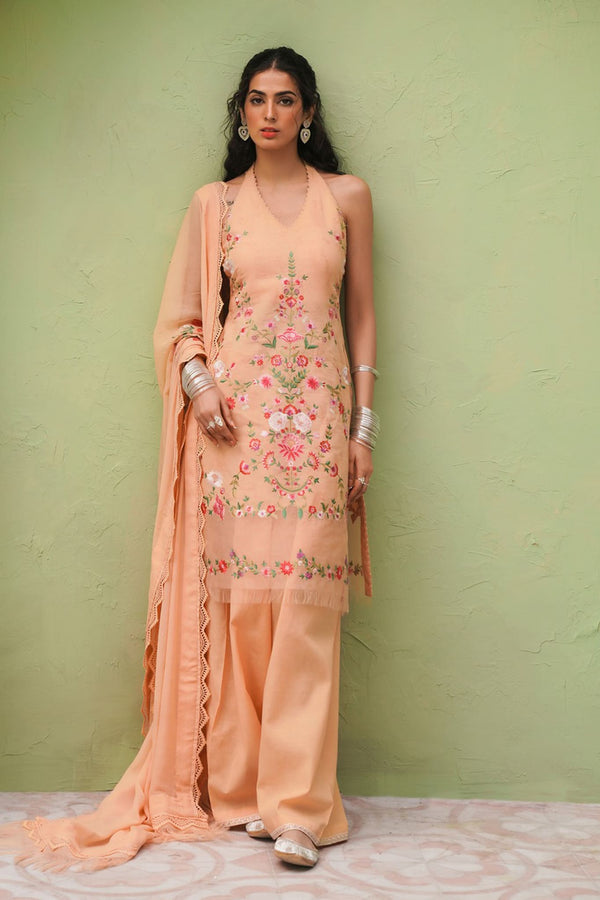 Zara Shahjahan Unstitched 3 Piece Embroidered Lawn Collection'2023-ZSJ-05-B