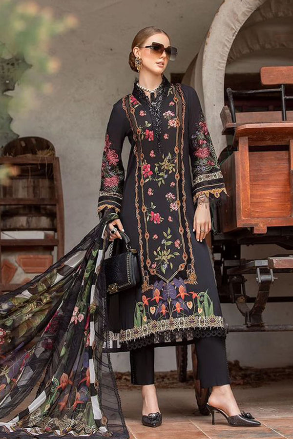 Maria B M Prints Unstitched 3 Piece Lawn Eid Collection'2023-MPT-1806-B