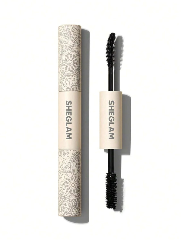 SHEGLAM 2 In 1 Black Volume and Length Washable Mascara Long Lasting