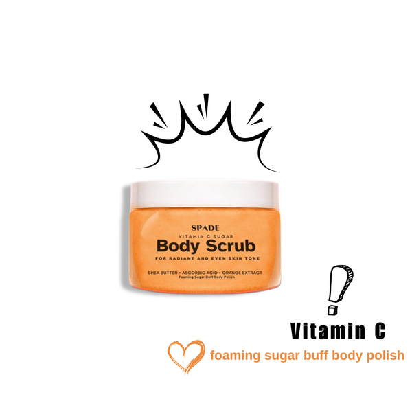 Spade - Vitamin C Foaming Sugar Body Scrub