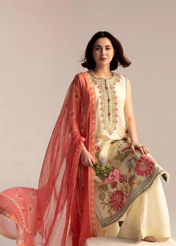 Coco by Zara Shahjahan Unstitched 3 Piece Summer Lawn Collection'2023-ZC-07-A