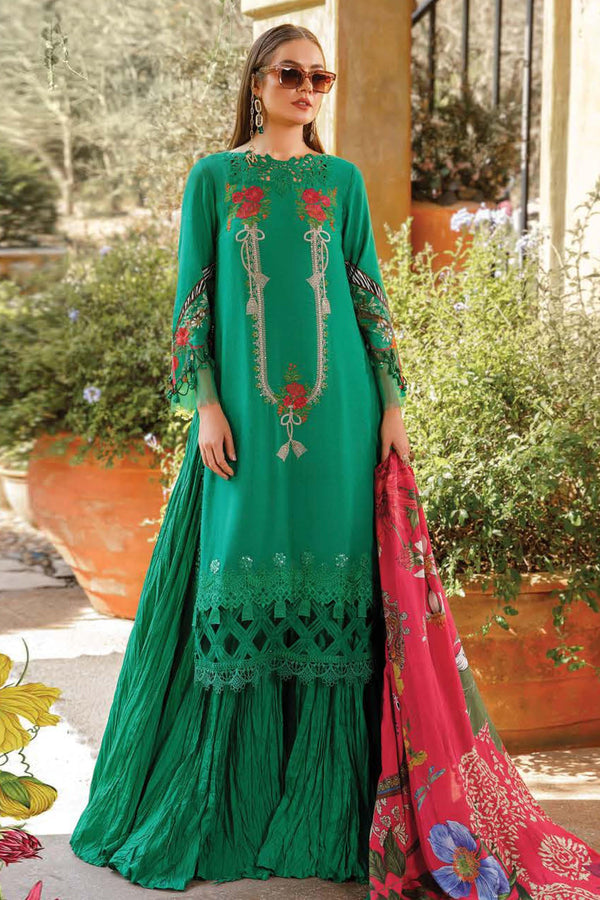 Maria B M Print Unstitched 3 Piece Spring Summer Vol-17 Collection'2023-MPT-07-A