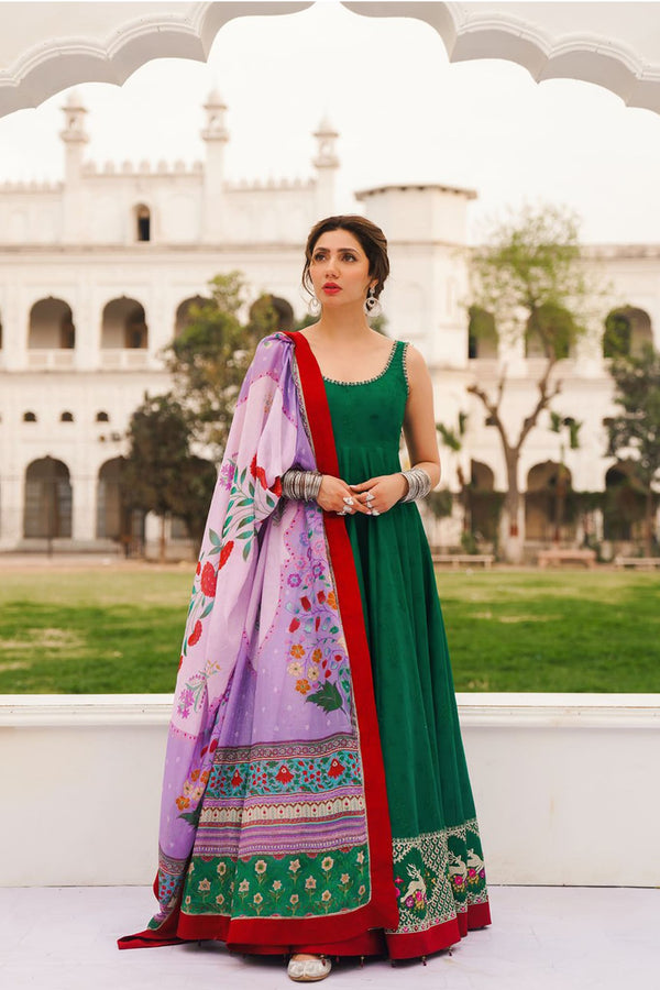 Zara Shahjahan Unstitched 3 Piece Embroidered Lawn Collection'2023-ZSJ-07-B