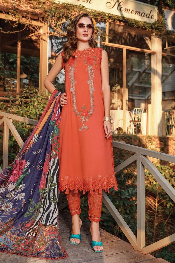 Maria B M Print Unstitched 3 Piece Spring Summer Vol-17 Collection'2023-MPT-07-B