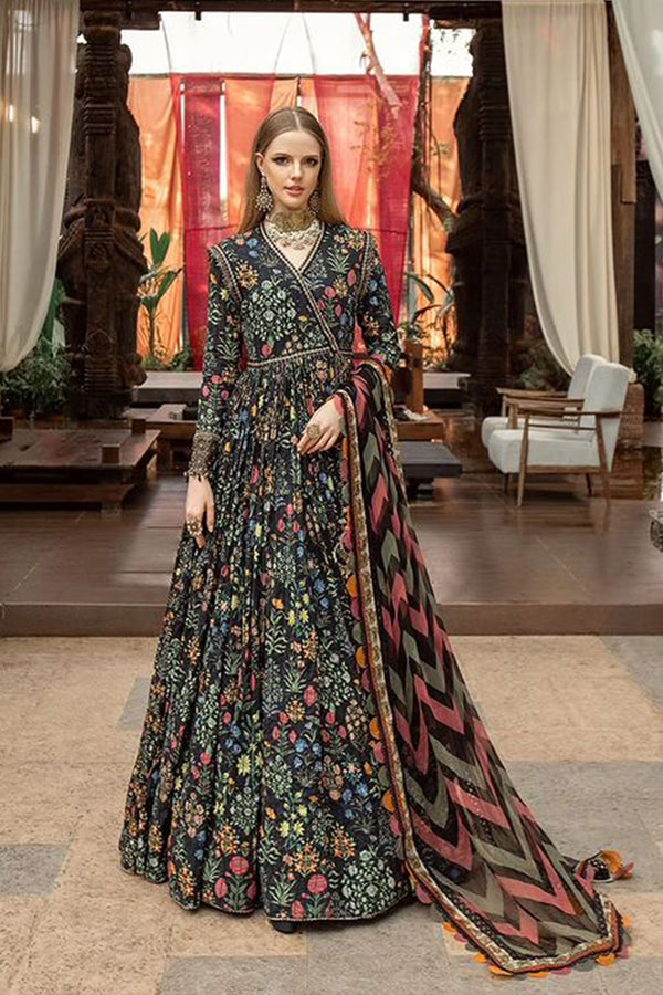 Maria B M Prints Unstitched 3 Piece Lawn Eid Collection'2023-MPT-1808-B