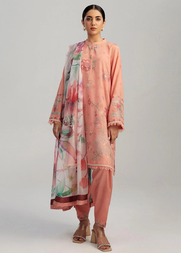 Coco by Zara Shahjahan Unstitched 3 Piece Summer Lawn Collection'2023-ZC-08-A