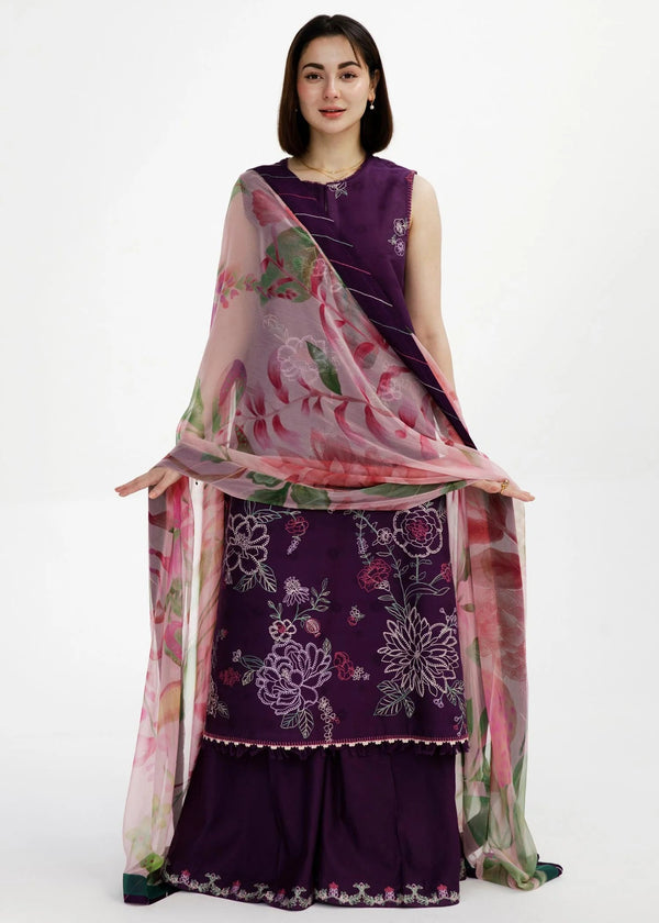 Coco by Zara Shahjahan Unstitched 3 Piece Summer Lawn Collection'2023-ZC-08-B