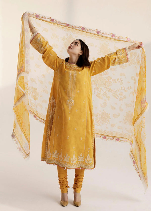 Coco by Zara Shahjahan Unstitched 3 Piece Summer Lawn Collection'2023-ZC-09-A