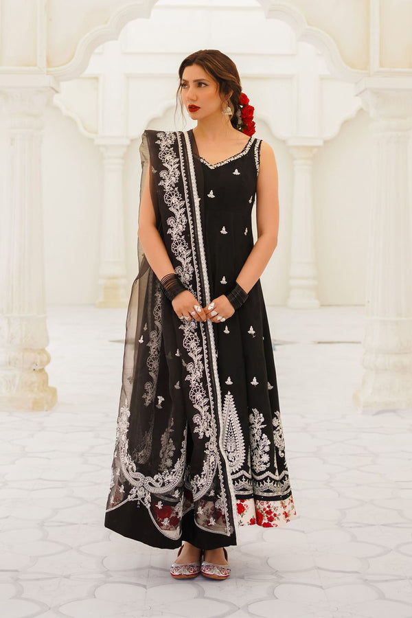 Zara Shahjahan Unstitched 3 Piece Embroidered Lawn Collection'2023-ZSJ-09-A