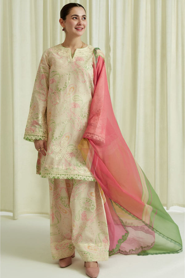 Coco by Zara Shahjahan Unstitched 3 Piece Lawn Vol-02 Collection'2023-ZSC-09-B