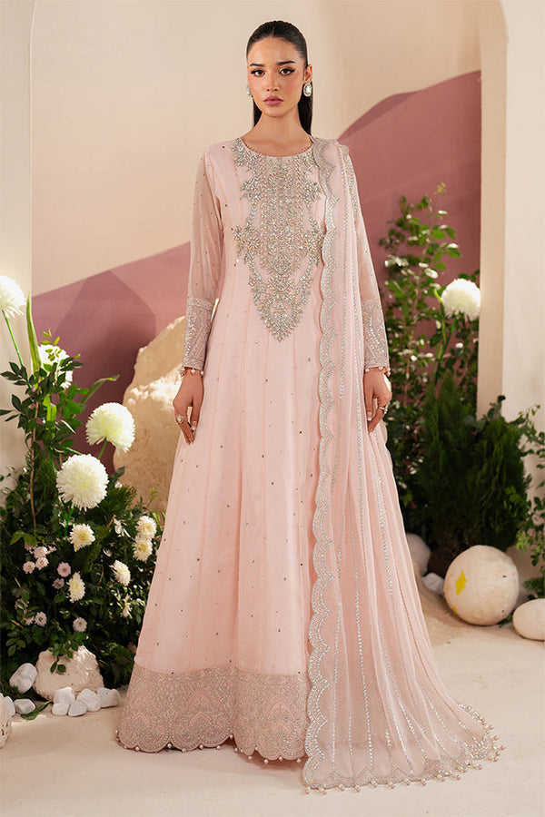 Reena By Alizeh Unstitched 3 Piece Formals Eid Edit V4 Collection'2025-AF-HM-4036-Dazzle -  Pink