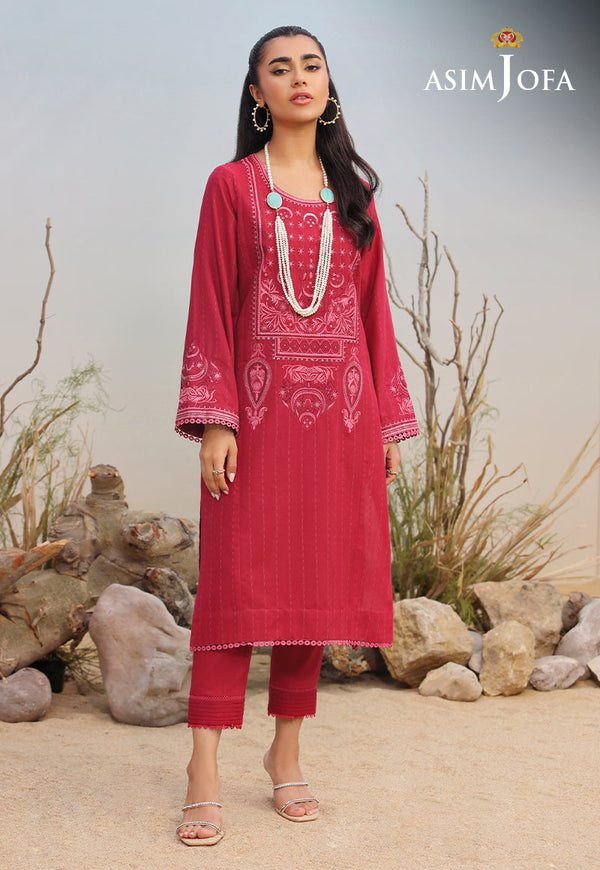Asim Jofa Wardrobe Solution '23 Ajws-12 (1-Pc) Embroidered Self Jacquard 1 Pc