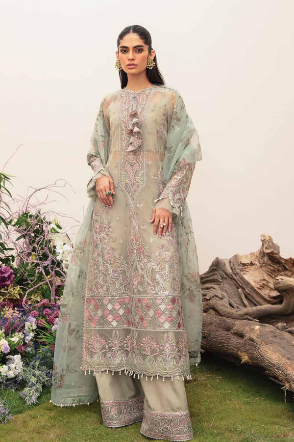 La Fuchsia by Afrozeh Unstitched 3 Piece Festive Chiffon Collection'2023-ALF-V1-04