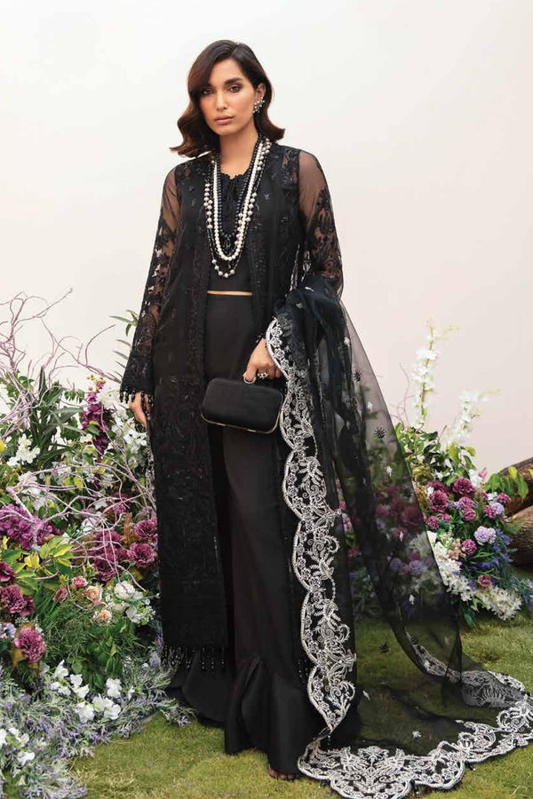 La Fuchsia by Afrozeh Unstitched 3 Piece Festive Chiffon Collection'2023-ALF-V1-05
