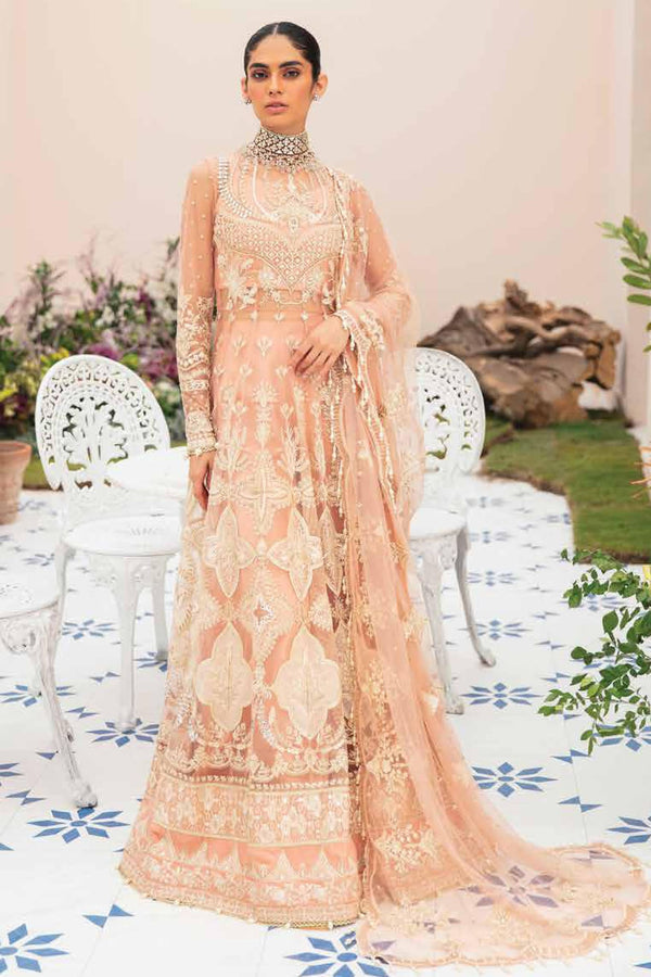 La Fuchsia by Afrozeh Unstitched 3 Piece Festive Chiffon Collection'2023-ALF-V1-07