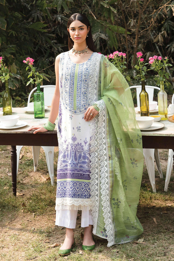 Bahaar Ayzel by Afrozeh Unstitched 3 Piece Printed Lawn Collection'2023-AZL-23-V1-04
