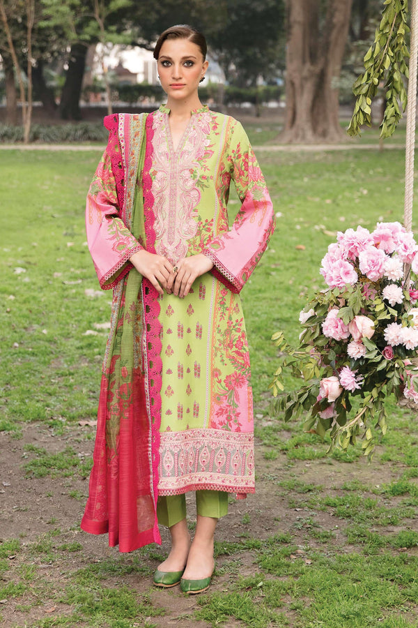 Bahaar Ayzel by Afrozeh Unstitched 3 Piece Printed Lawn Collection'2023-AZL-23-V1-08