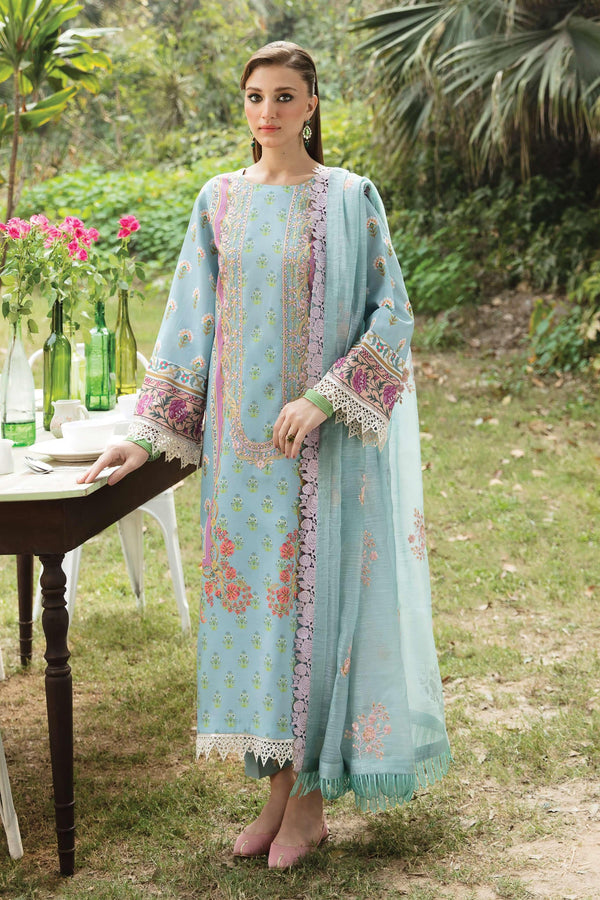 Bahaar Ayzel by Afrozeh Unstitched 3 Piece Printed Lawn Collection'2023-AZL-23-V1-09