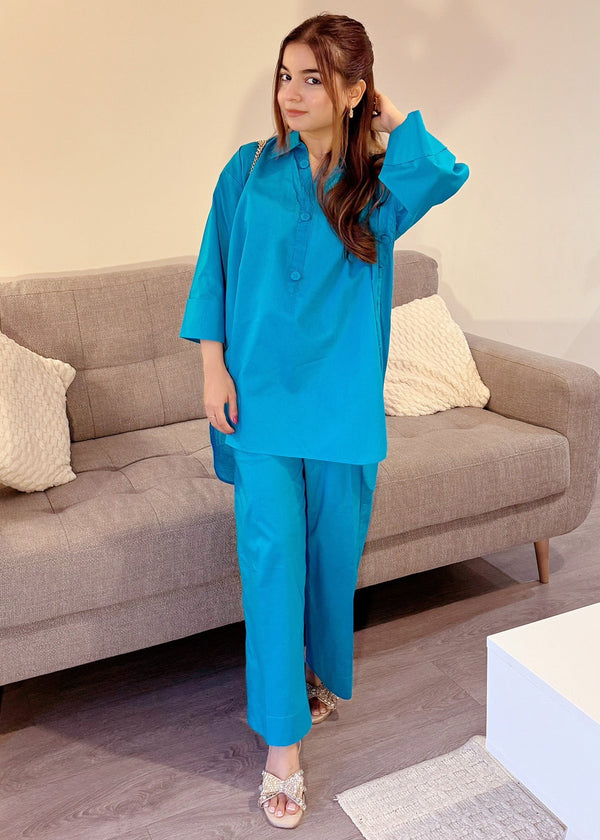 Modest West Stitched 2 Piece Festive Collection-Zaina