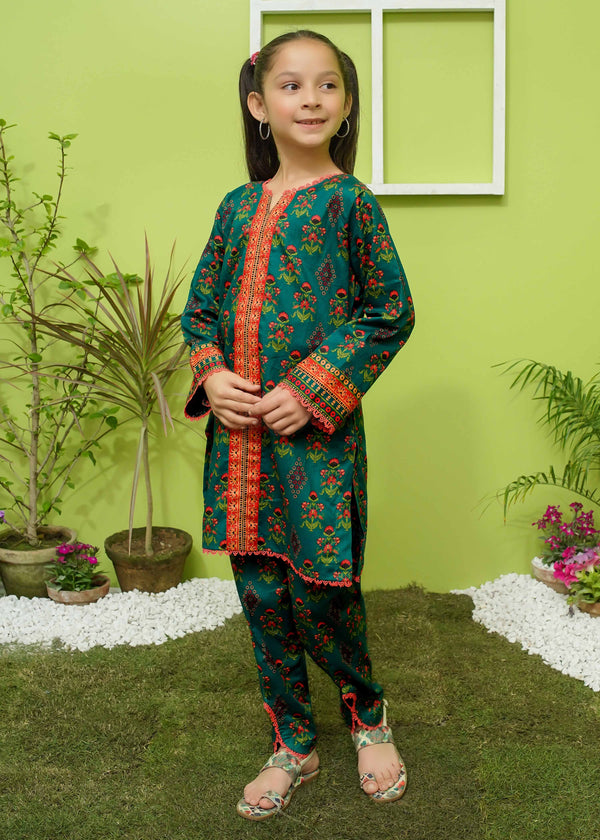 Modest Stitched Summer Kids Collection'2024-Floral Forest