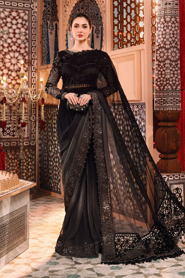 Maria B Mbroidered Unstitched 3 Piece Wedding Collection'2022-BD-2504