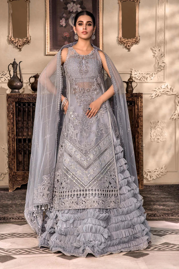 Maria B Mbroidered Unstitched 3 Piece Heritage Collection'2023-BD-2603