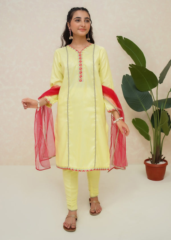 Modest Stitched 3 Piece Luxury Formals Collection'2025-Chamak