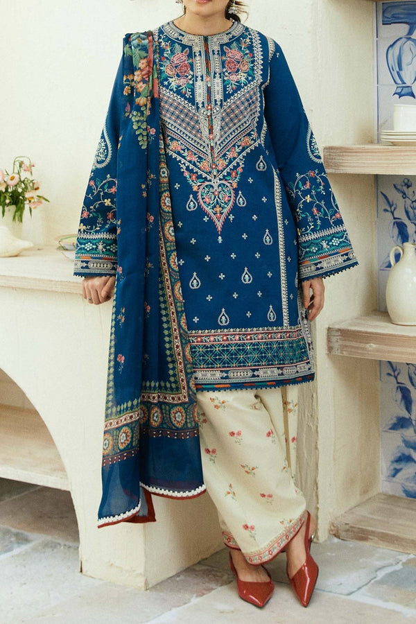 Coco By Zara Shah Jahan Unstitched 3 Piece Eid Edit Emb Lawn Collection'2024-D-01-Seher
