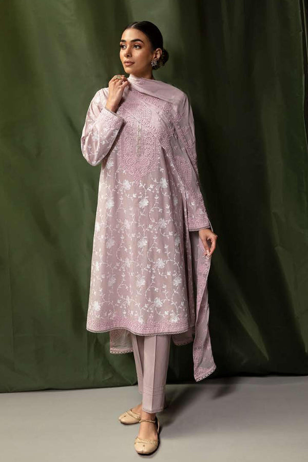 Mahiri by Cross Stitch Unstitched Embroidered Lawn Collection'2023 D-01