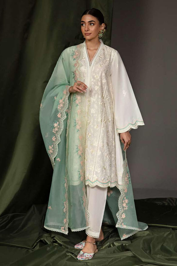 Mahiri by Cross Stitch Unstitched Embroidered Lawn Collection'2023 D-02