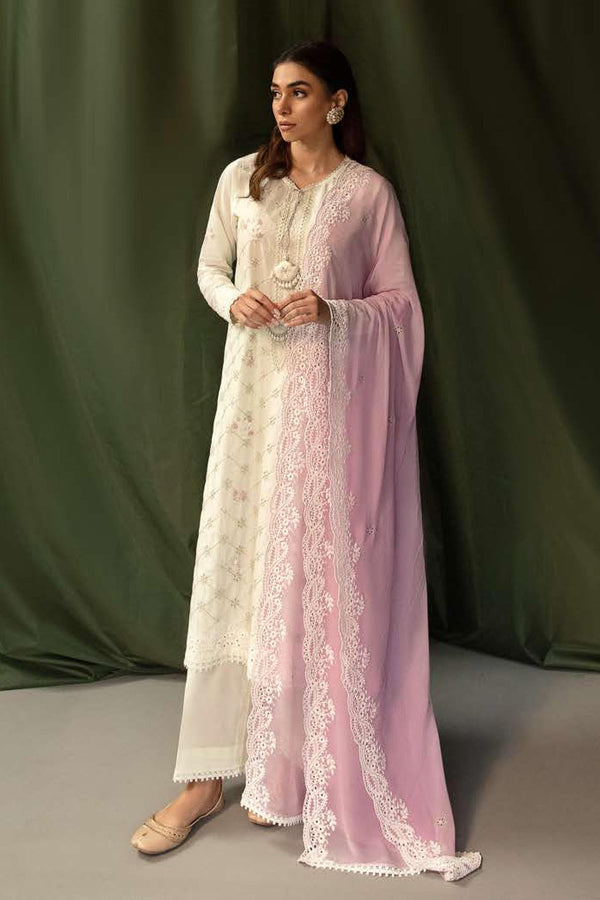 Mahiri by Cross Stitch Unstitched Embroidered Lawn Collection'2023 D-05
