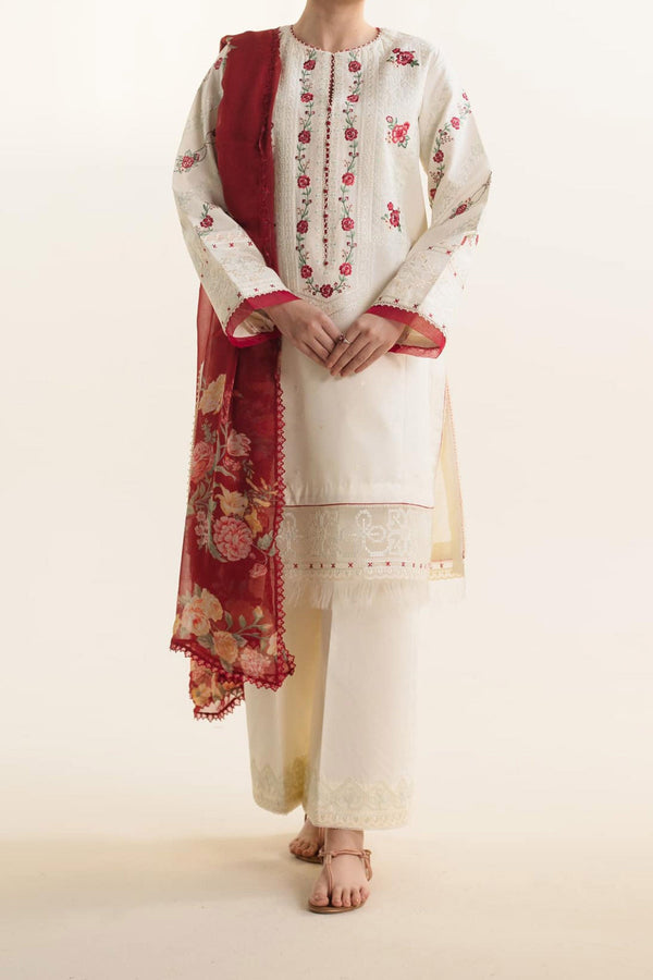 Coco By Zara Shah Jahan Unstitched 3 Piece Emb Lawn Vol-02 Collection'2024-D-06-A-Ayra