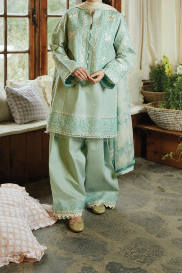 Coco By Zara Shah Jahan Unstitched 3 Piece Emb Lawn Vol-02 Collection'2024-D-06-B-Ayra
