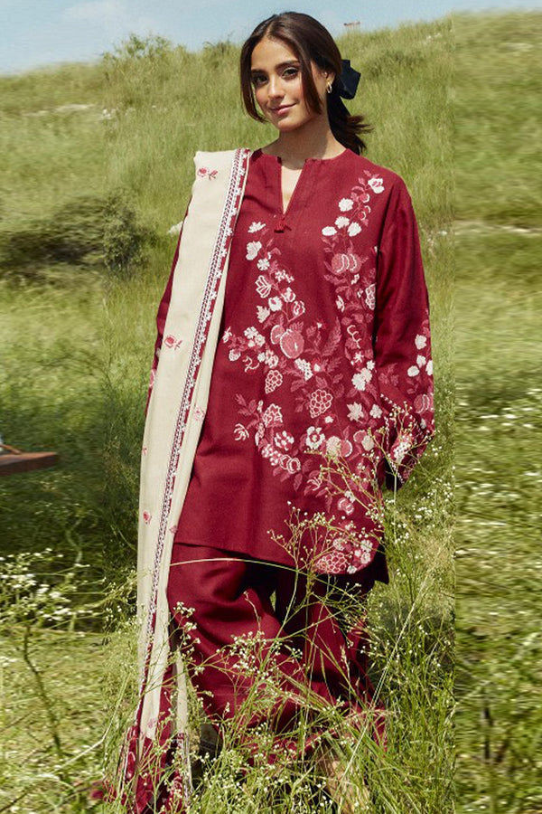 Coco By Zara Shah Jahan Unstitched 3 Piece Winter Collection'2024-D-07-A-Onyx
