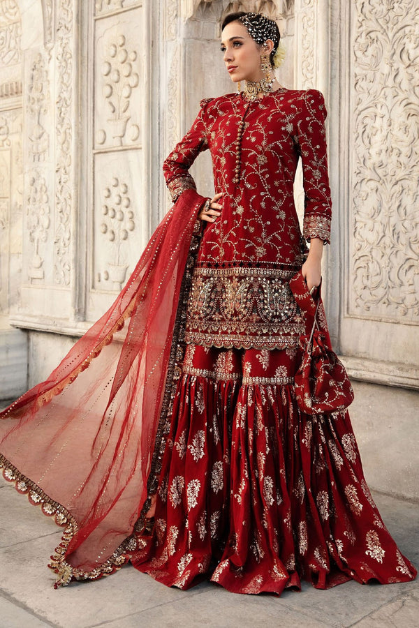 Sateen By Maria B Unstitched 3 Piece Luxury Formals Collection'2024-CST-07