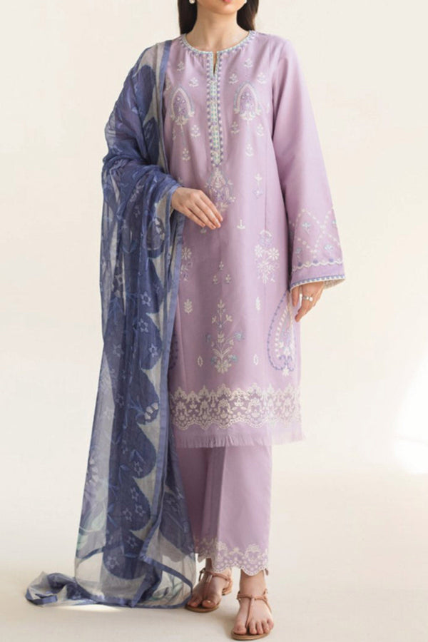 Coco By Zara Shah Jahan Unstitched 3 Piece Emb Lawn Vol-02 Collection'2024-D-10-B-Lovent