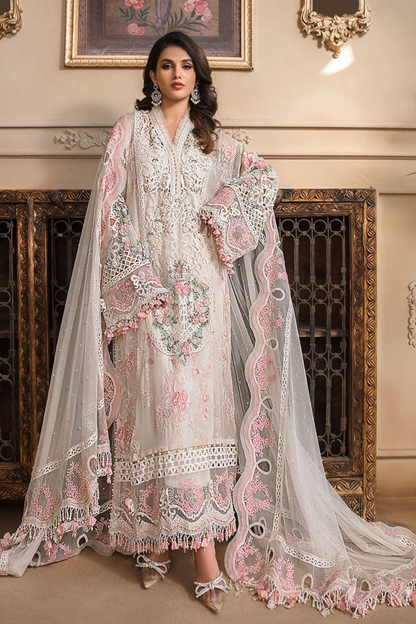 Maria B Mbroidered Unstitched 3 Piece Heritage Collection'2023-BD-2604