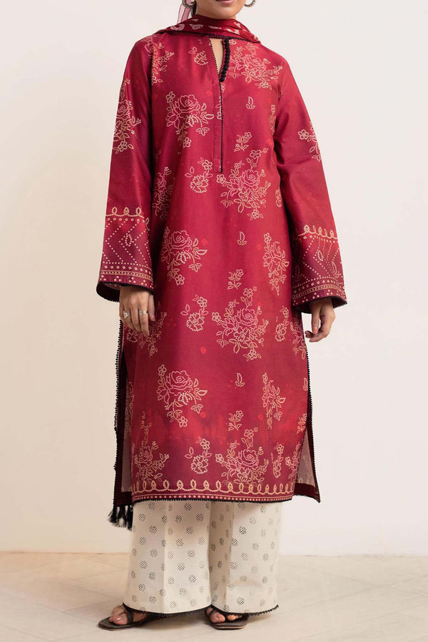 Coco Prints by Zara Shahjahan Unstitched 3 Piece Lawn Collection'2024-D-05-Gulab