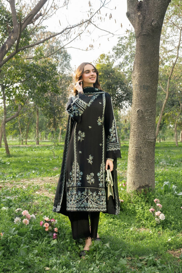 Serenity by Panache Apparel Stitched Collection-Black Dew