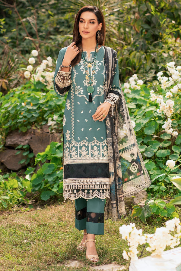 Lamhay by Panache Apparel Stitched Luxury Lawn Collection-Beryl Grace