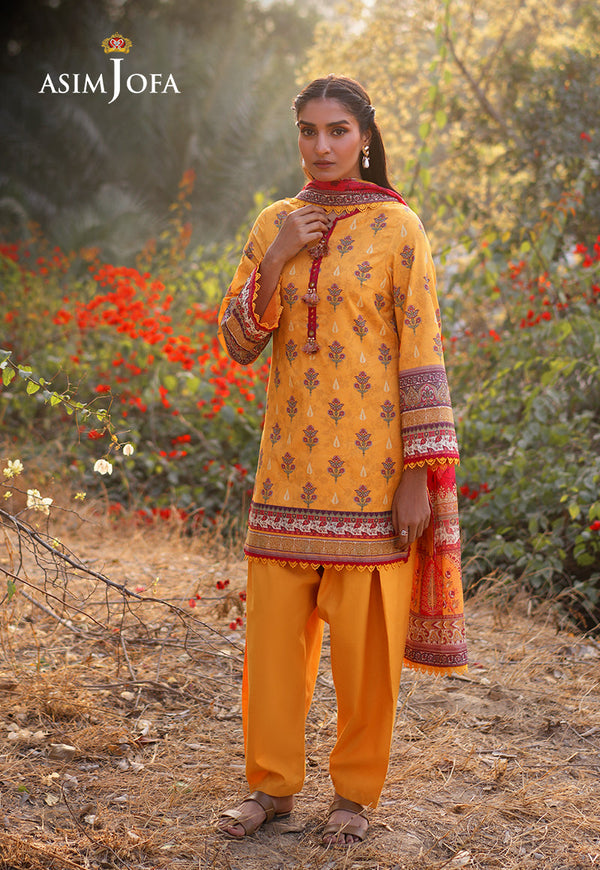 Asim Jofa Designers Limited Edition Pret Ajuub-06 Printed Lawn Stitched 3 Pcs